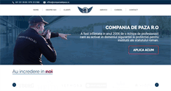 Desktop Screenshot of companiadepaza.ro